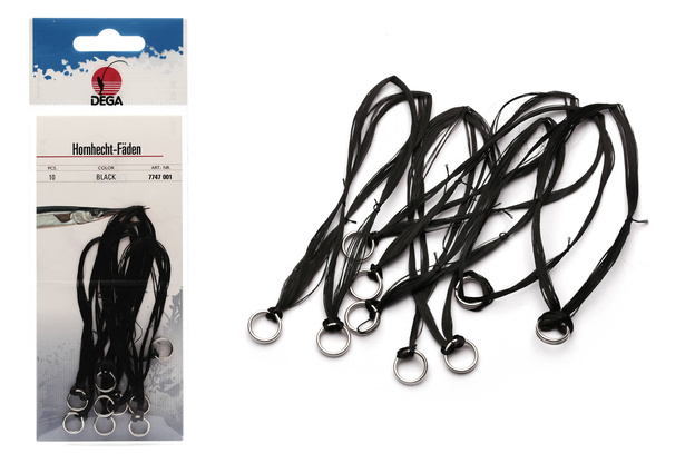 WŁÓCZKA NA BELONĘ DEGA - 10szt/BLACK