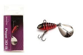 P009 - MANYFIK WIRUJĄCY OGONEK PePe 3D - CZARNY