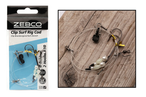 MORSKI PRZYPON SURFCASTINGOWY ZEBCO CLIP SURF RIG COD