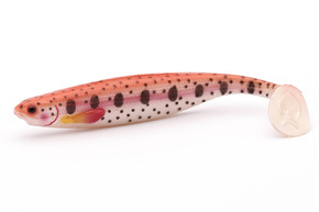 GUMA WESTIN SHAD TEEZ SLIM - ORANGE SMOLT