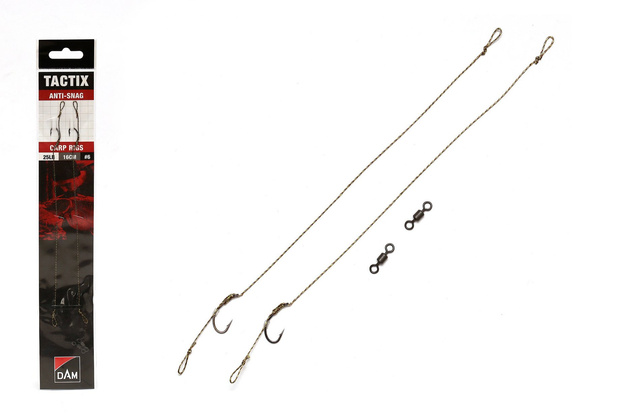 PRZYPON KARPIOWY DAM TACTIX ANTI-SNAG RIG 16cm