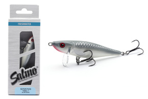 UNIKATOWY WOBLER SALMO THRILL S 7cm - SILVER GHOST