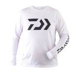 KOSZULKA Z DŁUGIM RĘKAWEM DAIWA D-VEC - WHITE