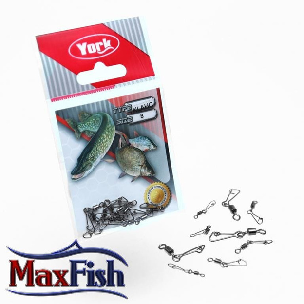 KRĘTLIK  LUX Z AGRAFKĄ YORK HOOKED 6