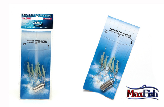 500-013 - EXORI PRZYWIESZKA ŚLEDZIOWA MICRO SHRIMP Z OBCIĄŻENIEM 30g