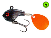 WIRUJĄCY OGONEK WESTIN DROPBITE SPIN TAIL JIG - BLACK MAMBA