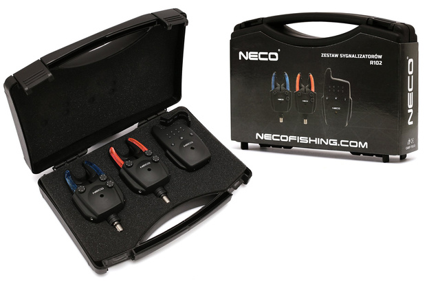 ZESTAW SYGNALIZATORÓW NECO Z CENTRALKĄ R102 2+1