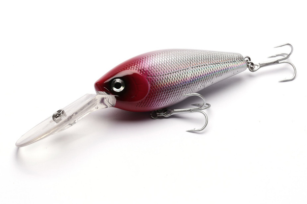 45487 - YORK WOBLER MALACHITE - RED HEAD 7,5cm