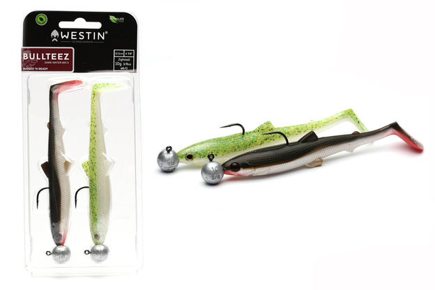 UZBROJONE GUMY WESTIN BULLTEEZ DARK WATER MIX 5 - 12,5cm