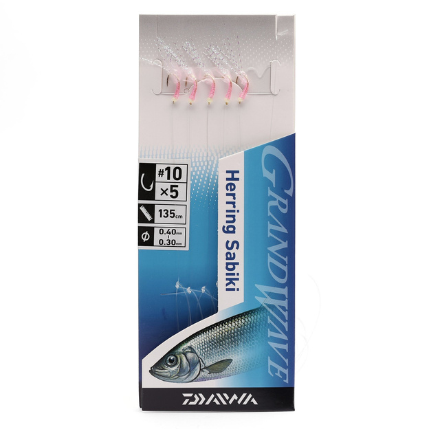 MORSKI PRZYPON ŚLEDZIOWY DAIWA PINK GLOW