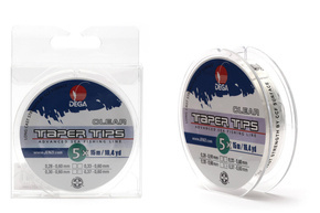 MATERIAŁ PRZYPONOWY DEGA TAPER TIPS 0,33mm-0,60mm/15m