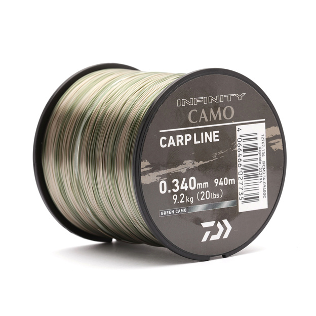 TONĄCA ŻYŁKA DAIWA INFINITY CAMO 0,41mm/710m - GREEN CAMO