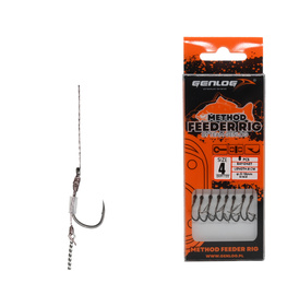 PRZYPONY GENLOG METHOD FEEDER RIG BAYONET 4/8cm