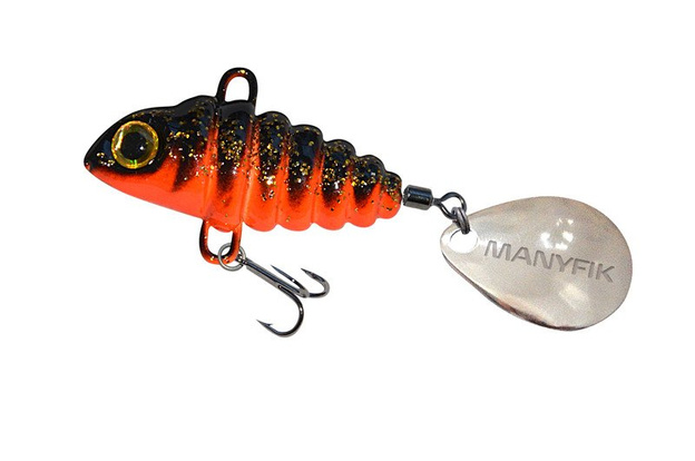 P009 - MANYFIK WIRUJĄCY OGONEK PePe 3D - CZARNY