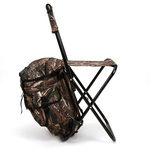 KRZESŁO WĘDKARSKIE Z OPARCIEM KAMUFLAŻ YORK - KY281L