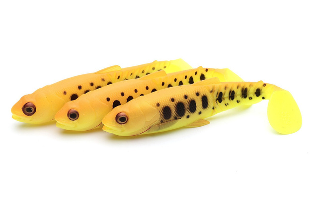 GUMA SAVAGE GEAR CRAFT CANNIBAL - GOLDEN AMBULANCE FLUO