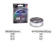 PLECIONKA MS RANGE FFC 200m - WHITE