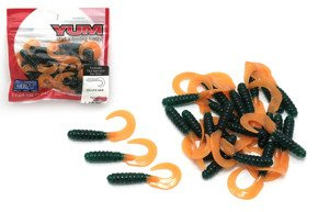 GUMY YUM WALLEYE GRUB FIRETIGER E 7,5cm/25szt