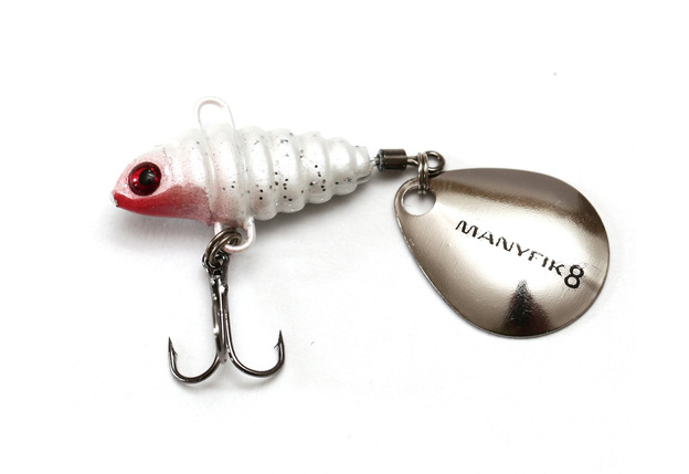 P010 - MANYFIK WIRUJĄCY OGONEK PePe 3D - BIAŁY