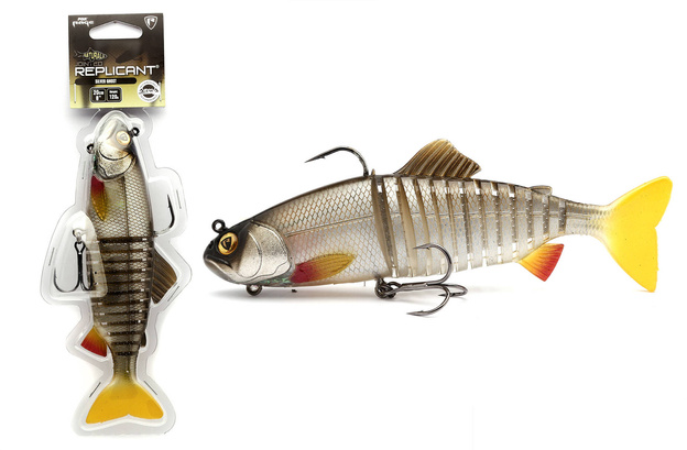 GUMA FOX RAGE REPLICANT JOINTED 18cm - SILVER GHOST