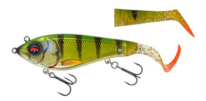 JERK SAVAGE GEAR DEVIATOR TAIL SS 20cm - CHROME PERCH
