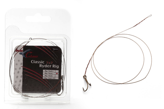 PODWÓJNE WIĄZANE HAKI IRON CLAW CLASSIC RYDER 1