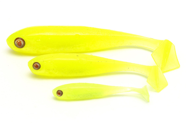 GUMA ADUSTA PENTA SHAD - CHART WHITE