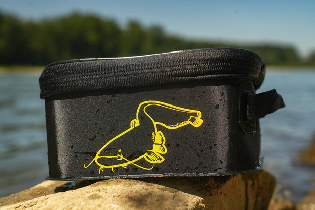 WODOODPORNA TORBA NA KACESORIA BLACK CAT 21x21x11 cm