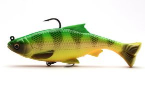 63725/1 - SAVAGE GEAR GUMA 3D PULSE TAIL ROACH 13cm/1szt - FIRETIGER