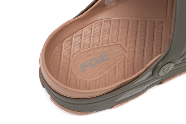 KLAPKI FOX KHAKI CLOGS