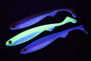 GUMA FOX RAGE SLICK SHAD - CHARTREUSE AYU UV