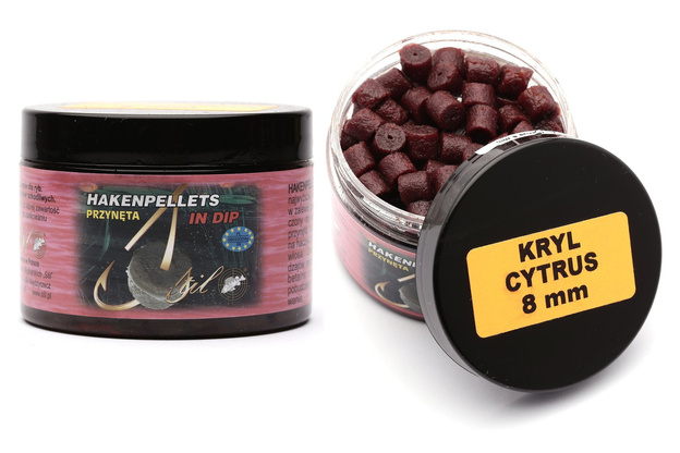 PELLET HACZYKOWY DIP STIL - KRYL-CYTRUS 8mm/150g