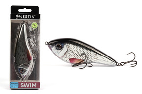 P036-551-022 - WESTIN JERK SWIM GLIDEBAIT 13,5cm/77g - REAL ROACH