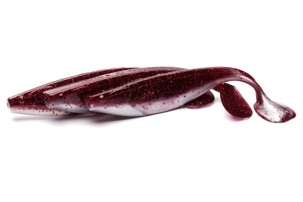 3281 - MANNS GUMA Q-PADDLER - RED SHAD
