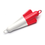 BEZOŁOWIOWY CIĘŻAREK ŚLEDZIOWY ZEBCO CZERWONO-BIAŁY 60g