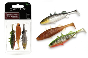 GUMY WESTIN STANLEY THE STICKLEBACK - DARK WATER 7,5cm