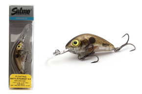 QRH538 - SALMO WOBLER RATTLIN HORNET F 5,5cm - PEARL SHAD CLEAR