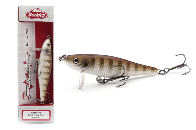 WOBLER BERKLEY PULSE RACER 70mm - GOLDIE