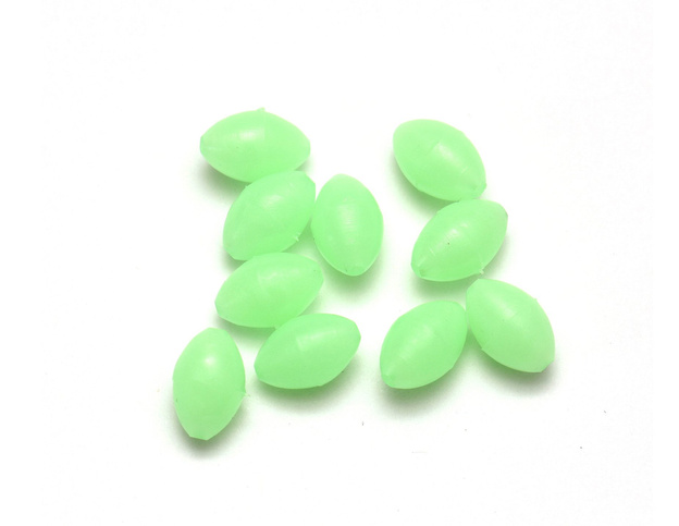 KORALIKI AQUANTIC OVAL LG FLUO 7x10mm/10szt