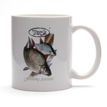 KUBEK Z MOTYWEM WĘDKARSKIM YORK - BIAŁA RYBA