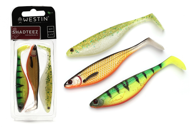 GUMY WESTIN SHADTEEZ DARK WATER MIX 19 - 9cm