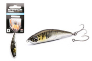WOBLER SAVAGE GEAR 3D STICKLEBAIT PENCIL SS - AYU GREEN SILVER