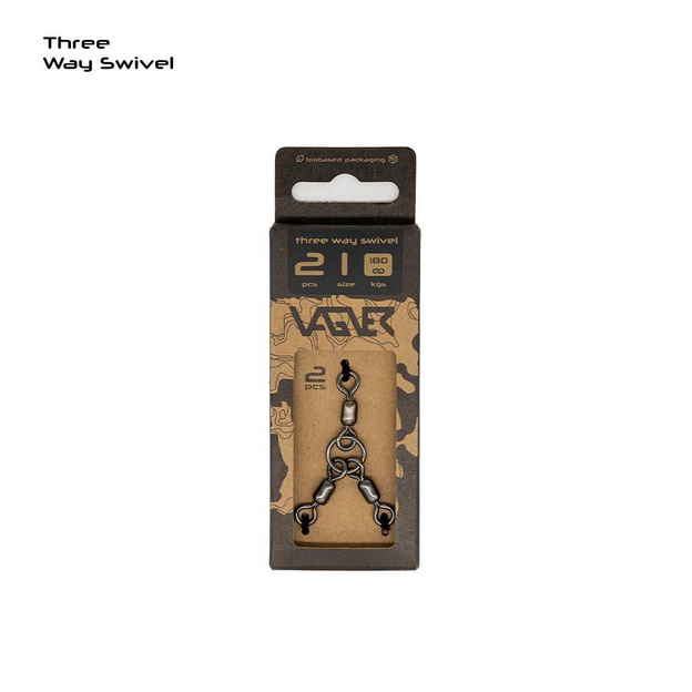 POTRÓJNE KRĘTLIKI VAGNER THREE SWIVEL 1/0+5 - 180kg