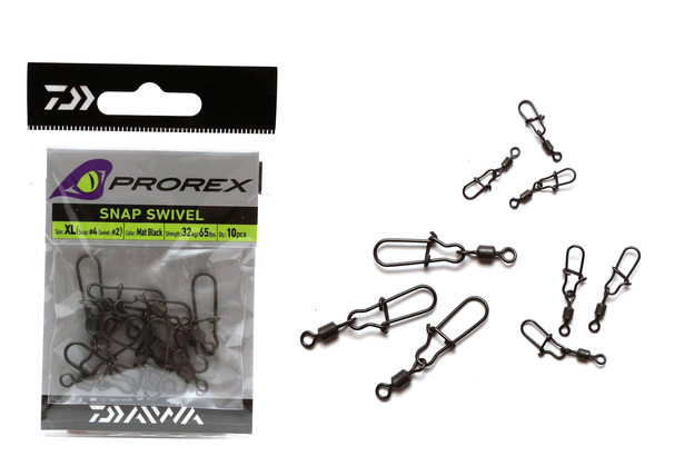 AGRAFKI Z KRĘTLIKIEM DAIWA PROREX 16/8 - 9.0kg