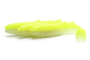 GUMA SAVAGE GEAR CANNIBAL SHAD - FLOU YELLOW GLOW