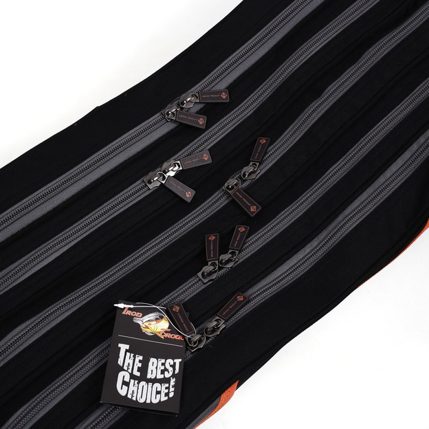 SZTYWNY POKROWIEC NA WĘDKI IRON TROUT 5 KOMÓR 137cm