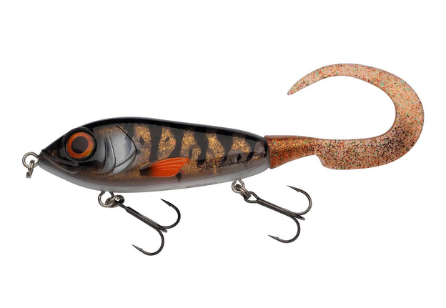 JERK ABU GARCIA SVARTZONKER McMy TAIL 17cm - MOTOROIL BURBOT