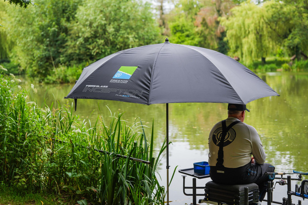 PARASOL PRESTON INCEPTION FIBREGLASS FLATBACK BROLLY 50