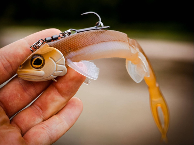 GUMA WESTIN TWINTEEZ PELAGIC - BASS ORANGE 20cm/2szt