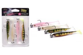 ZESTAW GUM FOX RAGE SLICK SHAD UV 11cm-10g